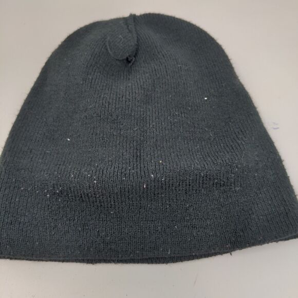 Carhartt Boys Knit Beanie Hat Black OSFM Youth Patch Logo Acrylic - Picture 9 of 11